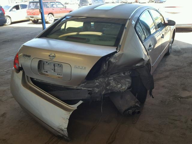 1N4BA41E65C827603 - 2005 NISSAN MAXIMA SE GOLD photo 4