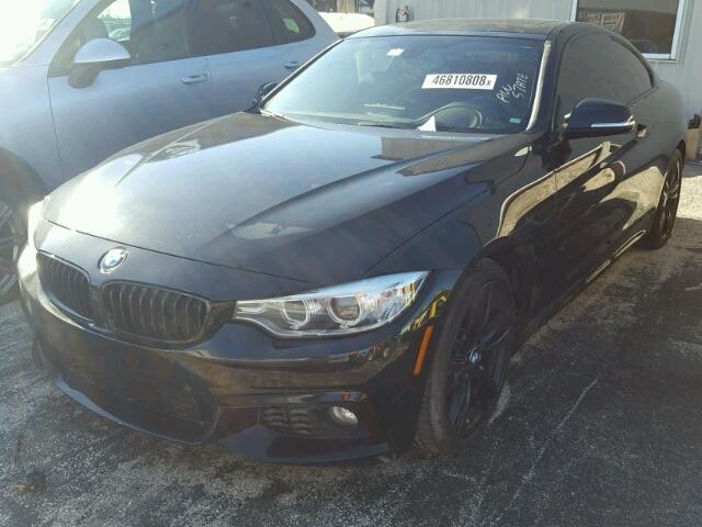 WBA3R1C50GK529749 - 2016 BMW 435 I BLACK photo 2