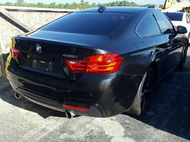 WBA3R1C50GK529749 - 2016 BMW 435 I BLACK photo 4