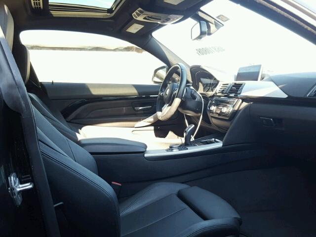 WBA3R1C50GK529749 - 2016 BMW 435 I BLACK photo 5