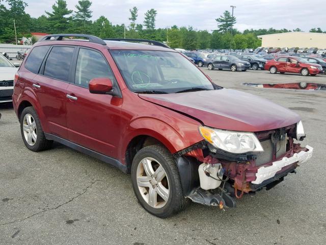 JF2SH63649H759917 - 2009 SUBARU FORESTER 2 RED photo 1