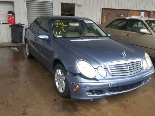 WDBUF65JX3A217525 - 2003 MERCEDES-BENZ E 320 BLUE photo 8