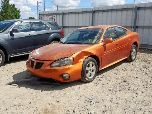 2G2WP522151248792 - 2005 PONTIAC GRAND PRIX ORANGE photo 2