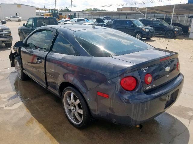 1G1AL18F587143239 - 2008 CHEVROLET COBALT LT CHARCOAL photo 3