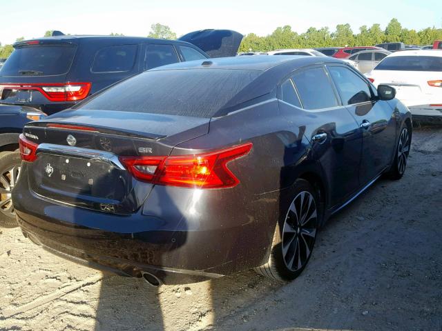 1N4AA6AP8GC395513 - 2016 NISSAN MAXIMA 3.5 BLUE photo 4