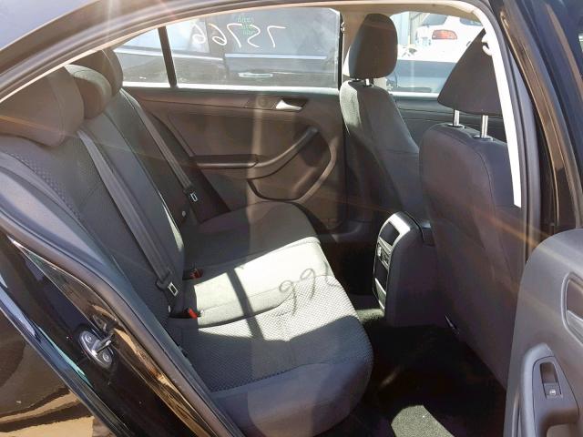 3VW2K7AJXEM438951 - 2014 VOLKSWAGEN JETTA BASE 黑色 照片 6
