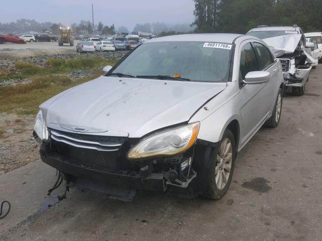 1C3CCBBB8CN130439 - 2012 CHRYSLER 200 TOURIN SILVER photo 2