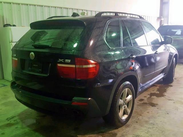 5UXFE43518L034693 - 2008 BMW X5 3.0I BLACK photo 4