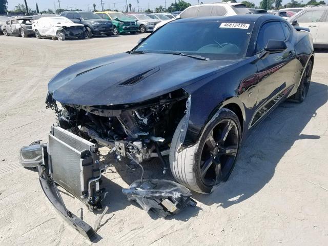 1G1FF1R74J0180656 - 2018 CHEVROLET CAMARO SS BLACK photo 2