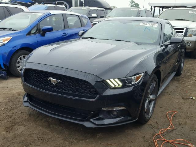 1FA6P8AMXG5207505 - 2016 FORD MUSTANG BLACK photo 2