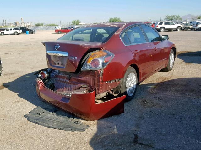 1N4AL2AP8BN476124 - 2011 NISSAN ALTIMA BAS BURGUNDY photo 4