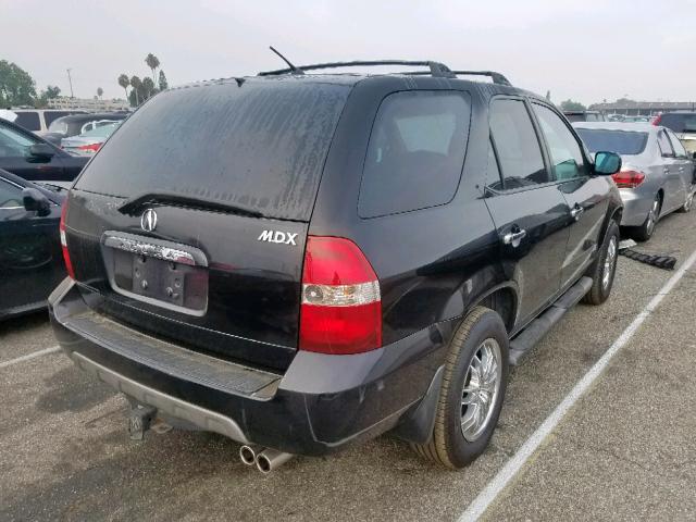 2HNYD18832H547926 - 2002 ACURA MDX TOURIN BLACK photo 4