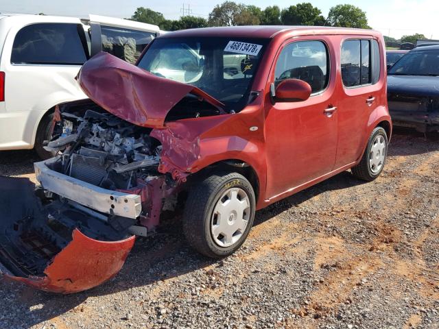 JN8AZ2KR3BT202368 - 2011 NISSAN CUBE BASE RED photo 2