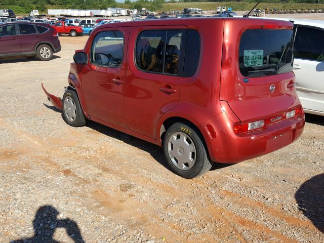 JN8AZ2KR3BT202368 - 2011 NISSAN CUBE BASE RED photo 3