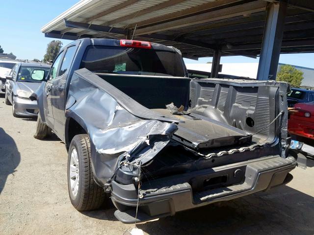 1GCGSCEN8K1107728 - 2019 CHEVROLET COLORADO L GRAY photo 3