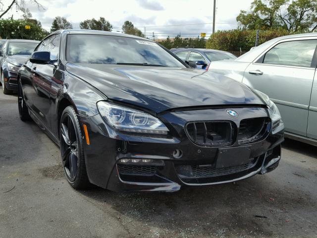 WBA6B2C51ED129790 - 2014 BMW 650I GRAN BLACK photo 1