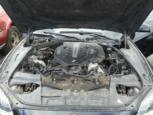 WBA6B2C51ED129790 - 2014 BMW 650I GRAN BLACK photo 7