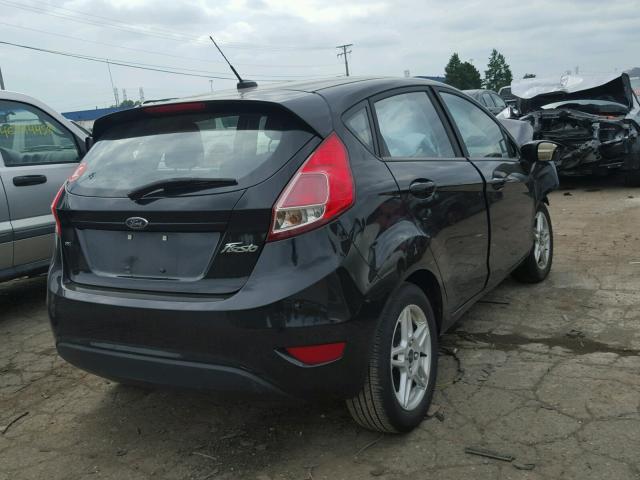 3FADP4EJ0HM103746 - 2017 FORD FIESTA SE BLACK photo 4