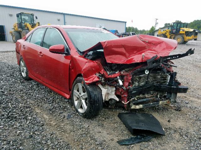 4T1BF1FK2CU623067 - 2012 TOYOTA CAMRY BASE RED photo 1