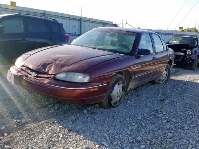 2G1WL52J711239693 - 2001 CHEVROLET LUMINA MAROON photo 2