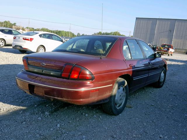 2G1WL52J711239693 - 2001 CHEVROLET LUMINA MAROON photo 4