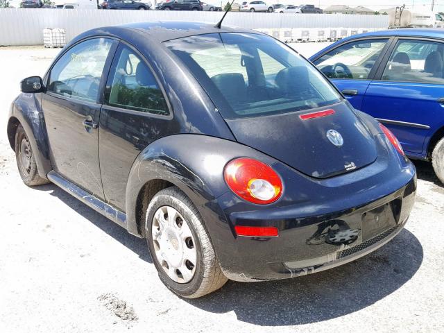 3VWPW3AG5AM000176 - 2010 VOLKSWAGEN NEW BEETLE Schwarz Foto 3