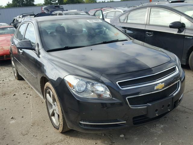 1G1ZC5E02CF351832 - 2012 CHEVROLET MALIBU 1LT BLACK photo 1