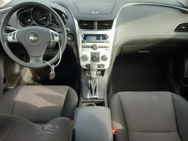 1G1ZC5E02CF351832 - 2012 CHEVROLET MALIBU 1LT BLACK photo 9