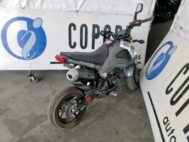 MLHJC6115E5006244 - 2014 HONDA GROM 125 GRAY photo 4