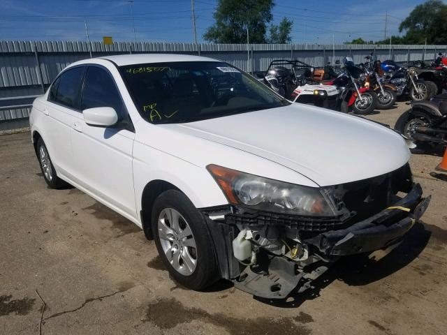 JHMCP26448C063643 - 2008 HONDA ACCORD LXP WHITE photo 1