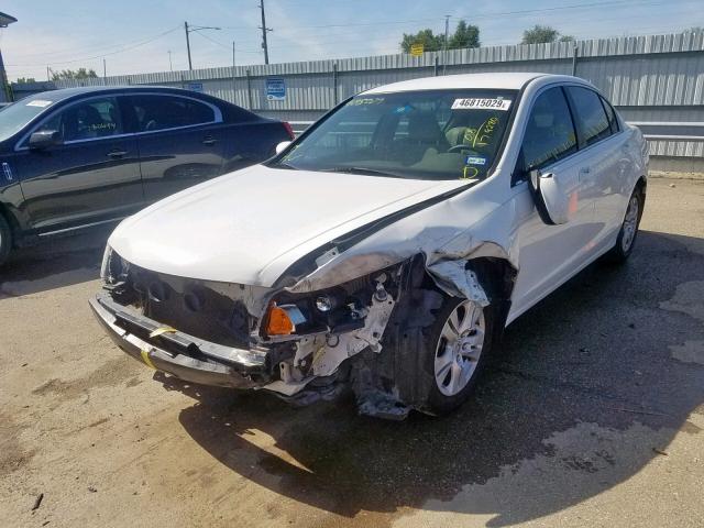 JHMCP26448C063643 - 2008 HONDA ACCORD LXP WHITE photo 2