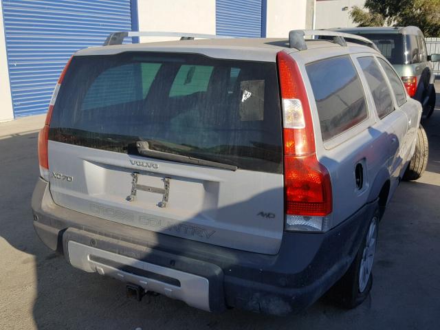 YV4SZ592071277278 - 2007 VOLVO XC70 SILVER photo 4