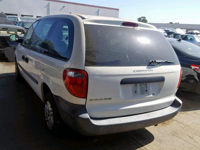 1D4GP25B47B216113 - 2007 DODGE CARAVAN SE WHITE photo 3