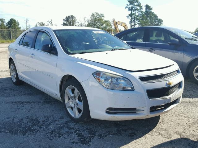 1G1ZG57B29F227619 - 2009 CHEVROLET MALIBU LS თეთრი ფოტო 1