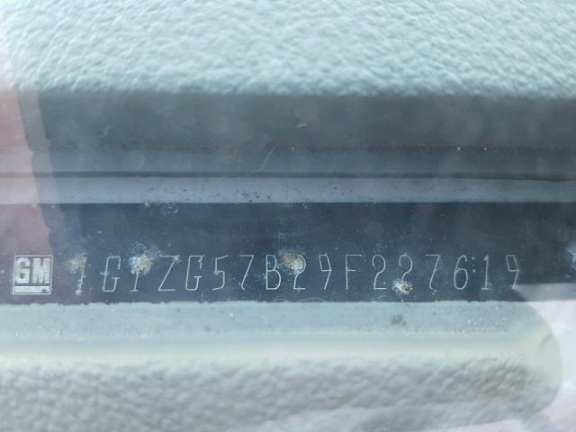 1G1ZG57B29F227619 - 2009 CHEVROLET MALIBU LS თეთრი ფოტო 10