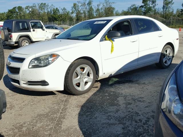 1G1ZG57B29F227619 - 2009 CHEVROLET MALIBU LS თეთრი ფოტო 2