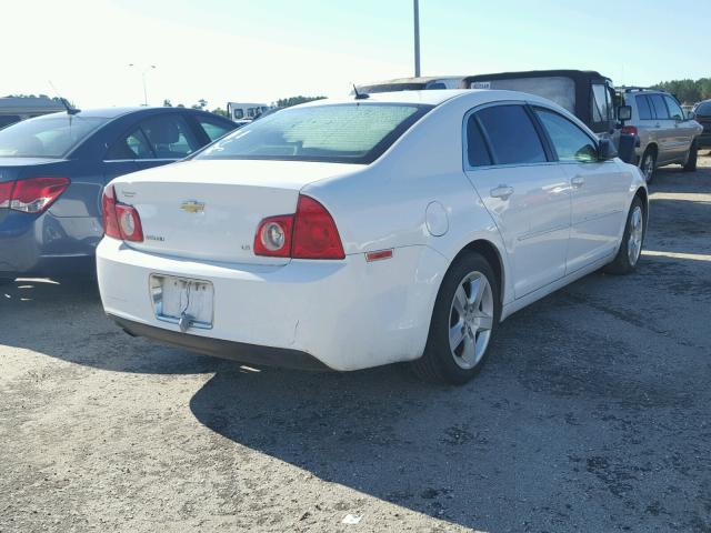 1G1ZG57B29F227619 - 2009 CHEVROLET MALIBU LS თეთრი ფოტო 4