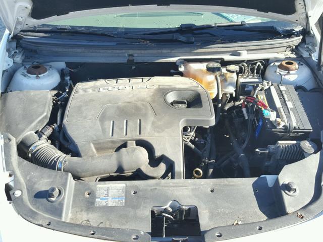 1G1ZG57B29F227619 - 2009 CHEVROLET MALIBU LS თეთრი ფოტო 7