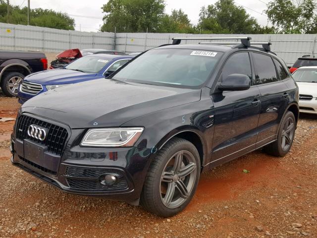 WA1WGAFP8EA061270 - 2014 AUDI Q5 PRESTIG BLACK photo 2