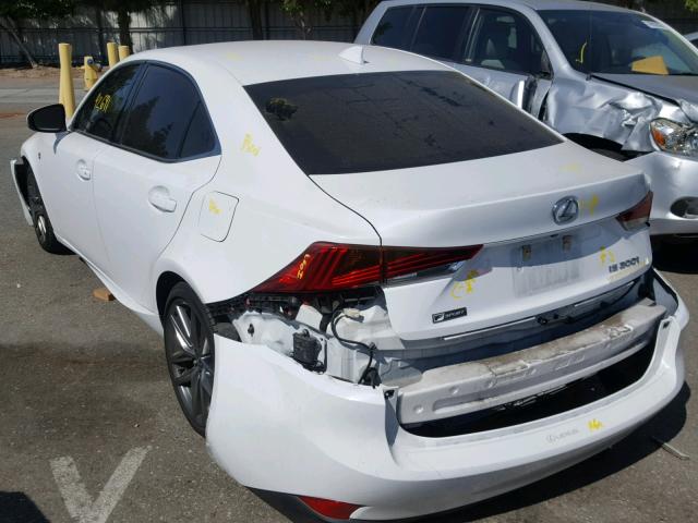 JTHBA1D29H5040081 - 2017 LEXUS IS 200T WHITE photo 3