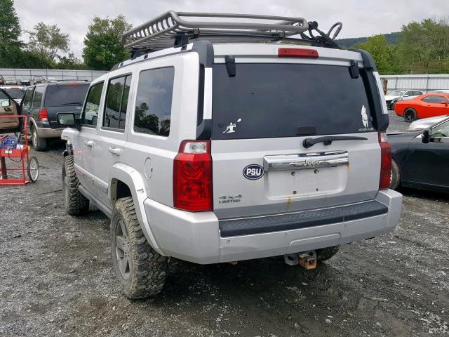 1J8HG58N36C192414 - 2006 JEEP COMMANDER 银色 照片 3