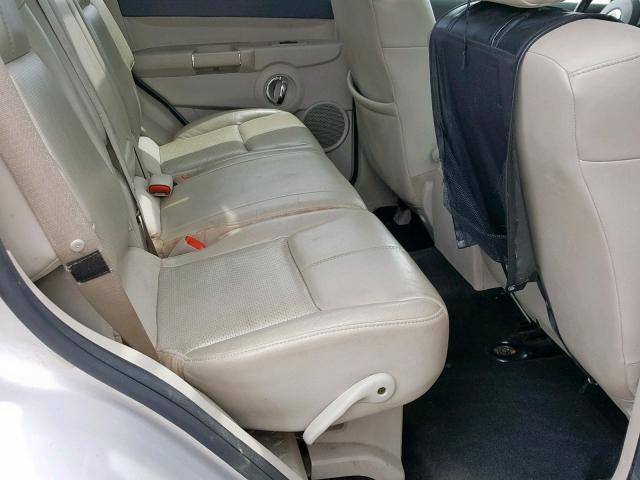 1J8HG58N36C192414 - 2006 JEEP COMMANDER 银色 照片 6