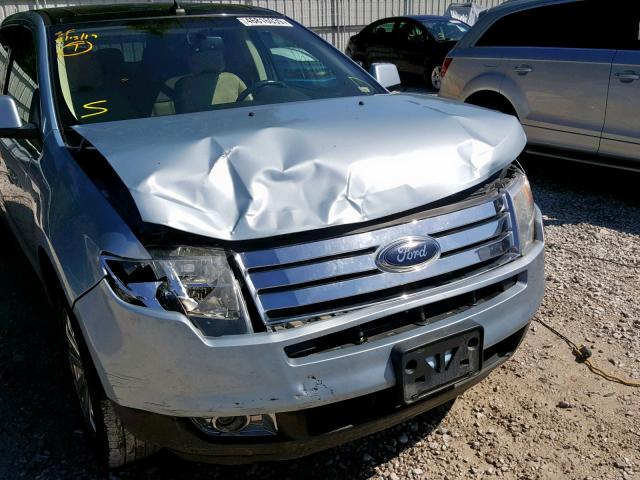 2FMDK49C18BB26244 - 2008 FORD EDGE LIMIT BLUE photo 9