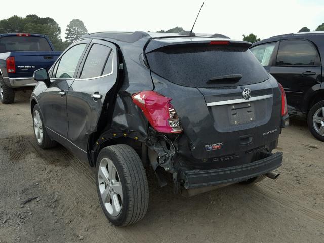 KL4CJASB0GB686600 - 2016 BUICK ENCORE GRAY photo 3