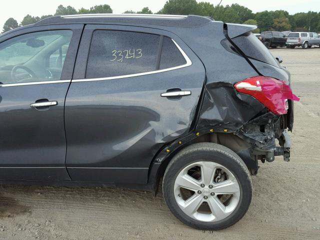 KL4CJASB0GB686600 - 2016 BUICK ENCORE GRAY photo 9