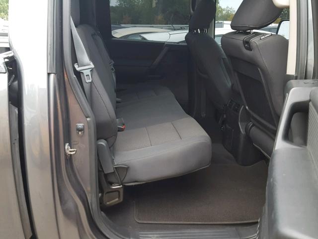 1N6AA0EC2EN509096 - 2014 NISSAN TITAN S GRAY photo 6