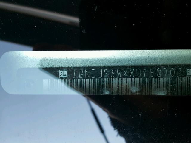 1GNDU23W88D150905 - 2008 CHEVROLET UPLANDER L 银色 照片 10