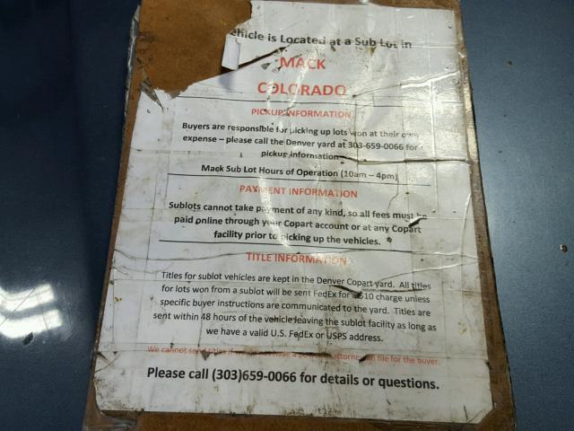 1GNDU23W88D150905 - 2008 CHEVROLET UPLANDER L 银色 照片 9