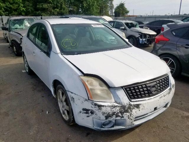 3N1AB61E87L664249 - 2007 NISSAN SENTRA 2.0 WHITE photo 1