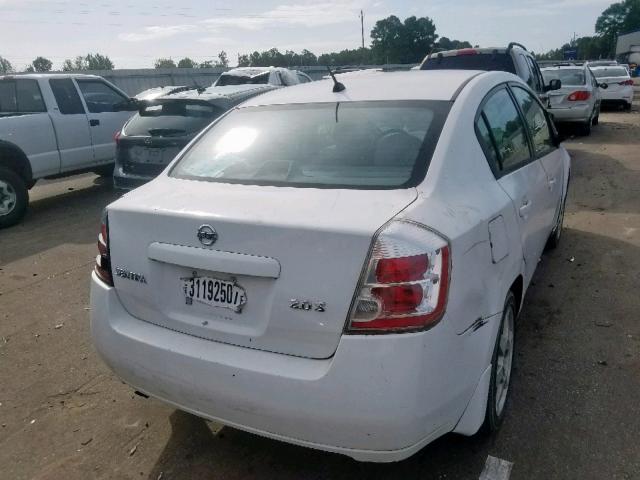 3N1AB61E87L664249 - 2007 NISSAN SENTRA 2.0 WHITE photo 4